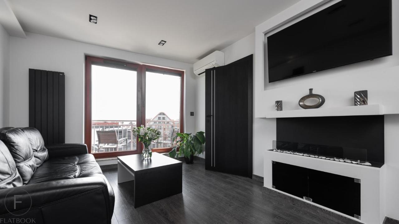 Flatbook Apartments Waterlane Island Spa With Riverview Gdańsk Kültér fotó