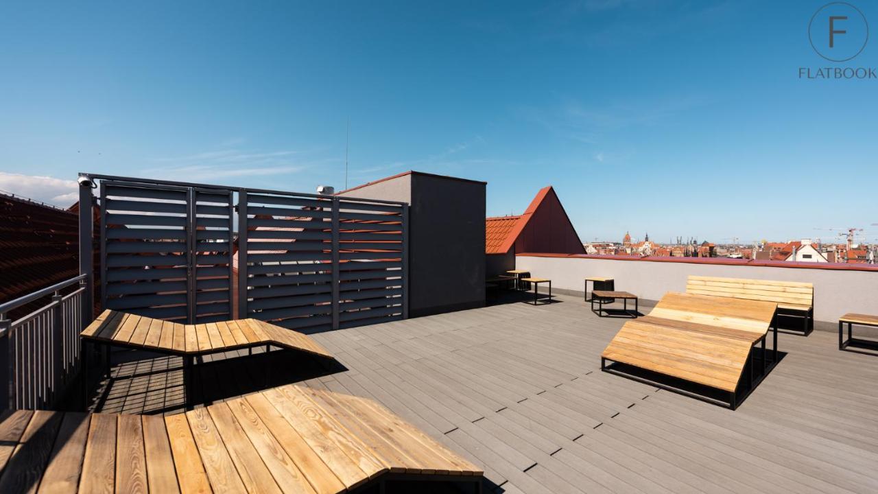 Flatbook Apartments Waterlane Island Spa With Riverview Gdańsk Kültér fotó