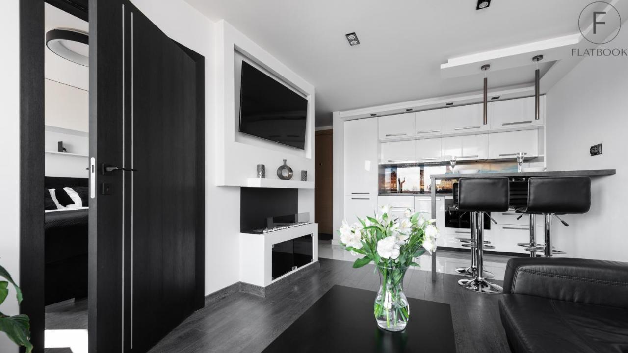 Flatbook Apartments Waterlane Island Spa With Riverview Gdańsk Kültér fotó