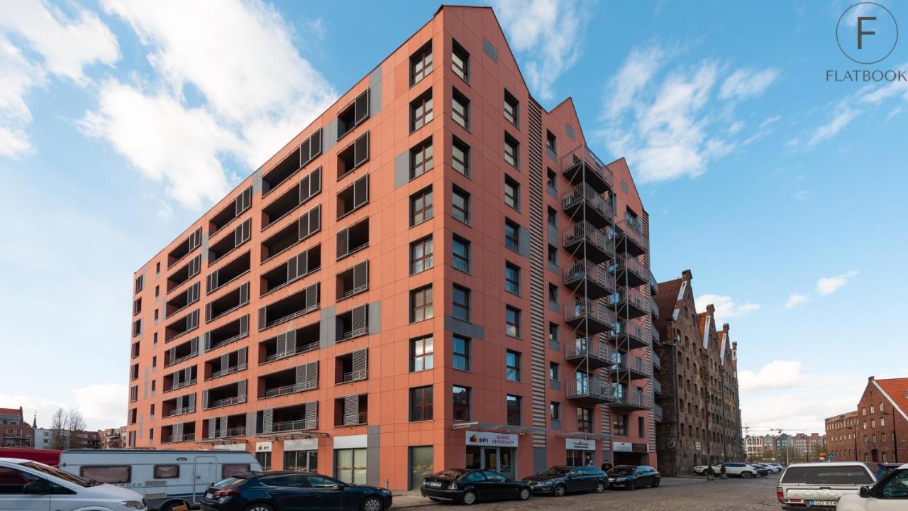 Flatbook Apartments Waterlane Island Spa With Riverview Gdańsk Kültér fotó